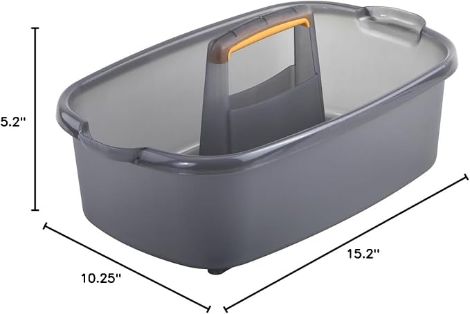 Casabella Plastic Bucket, 1.85 Gallon | Storage Caddy | - Image 6