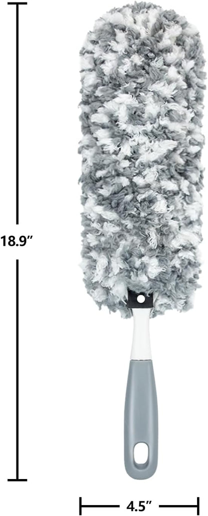 Microfiber Duster with an Extra Washable and Reusable Duster Head, Microfiber - Image 7
