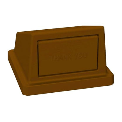 32 Gallon Square Slatted 100% Recycled Plastic Heavy-Duty Commercial Outdoor or - Image 5