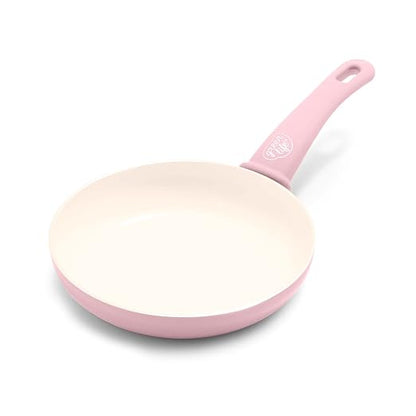 GreenLife Nonstick 8" Frying Pan Skillet, Non-Toxic PFAS-Free Ceramic Nonstick by GreenLife