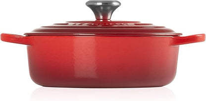 Le Creuset Enameled Cast Iron Signature Round Wide Dutch Oven, 3.5 qt. - Image 2