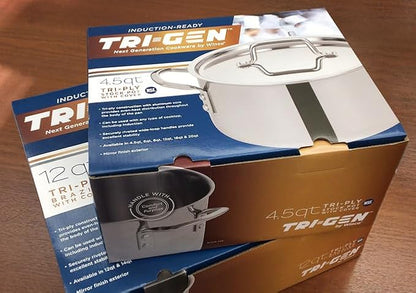WINCO Tri-Ply Stock Pot - Image 8