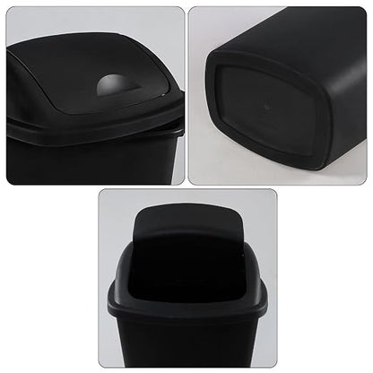 13 Gallon Plastic Trash Can - Image 3