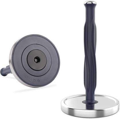KITCHENDAO One-Handed Countertop Paper Towel Holder, Rotation Freestanding by KITCHENDAO