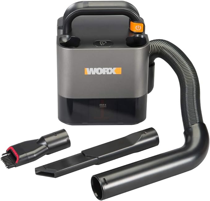 WORX WX030L.9 20V Power Share Cordless Cube Vac Compact Vacuum, Bare Tool Only by WORX