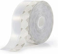 Weather Stripping Door Seal Strip,Door Strip Bottom for Doors Silicone Sealing Sticker Adhesive for Doors and Windows Gaps of Anti-Collision Silicone 5M/16FT (35MM, Transparent)