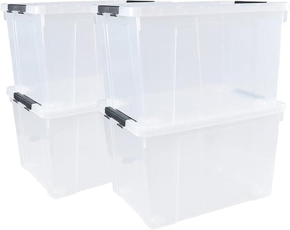 4 Pack Clear Storage Latch Bin - Image 7