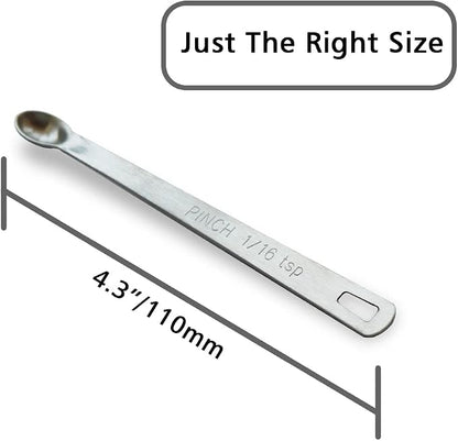 1PCS 1/16 Teaspoon Single Tiny Measuring Spoon, Small Individual Stainless - Image 2