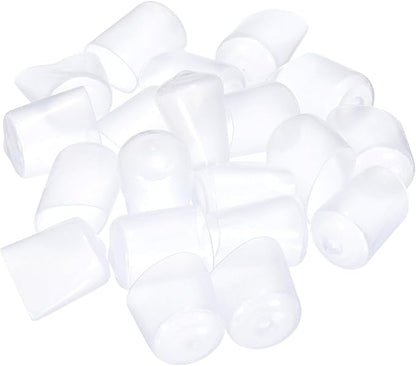 uxcell 20pcs Rubber End Caps 19mm ID Vinyl PVC Round Tube Bolt Cap Cover Screw - Image 4
