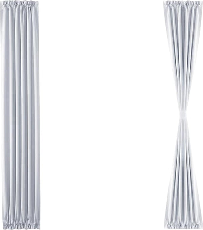 DWCN French Door Curtains – Rod Pocket Thermal Curtain - Image 7