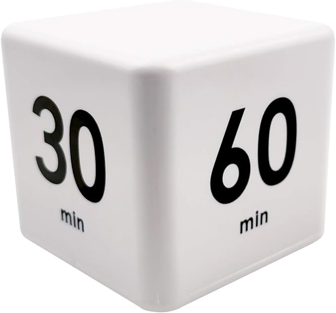 Feilifan Cube Timer, Productivity Cube Flip Timer by Feilifan