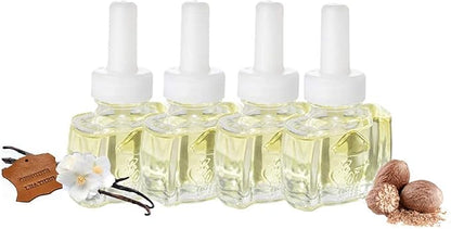 Scent Fill Vanilla Suede Plug in Air Freshener Refills, 4 Scented Oil Refills - Image 3