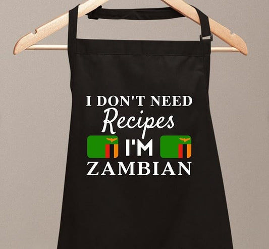 I Don't Need Recipes Novelty Chef Kitchen BBQ Apron Barber Chef Bib BBQ Kitchen - Image 2