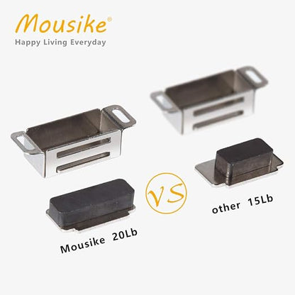 Mousike Cabinet Magnets Magnetic Door Catch Stainless Steel Door Magnet - Image 3