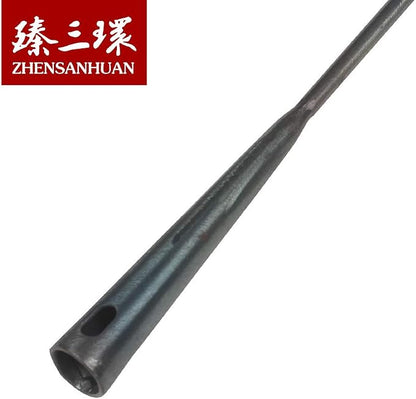 ZhenSanHuan Chinese Traditional HandMade Iron Ladle Wok Tool Set, Long wok - Image 4