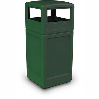 Commercial Zone-73295399 PolyTec 42 Gallon Square Waste Container by CommercialZone