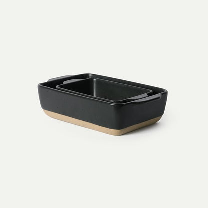 Mora Ceramic Set of 2 Baking Dishes by MORA