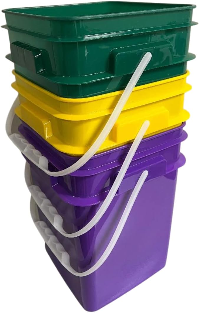 House Naturals 4 Gallon Square Food Grade Bucket Pail - Image 4