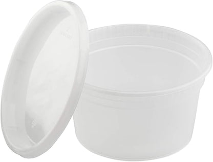 Karat Clear PP Injection Molded Round Deli Containers - Image 8