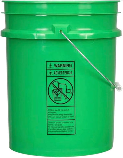 House Naturals 5 Gallon Premium HPDE Plastic Bucket - Image 3
