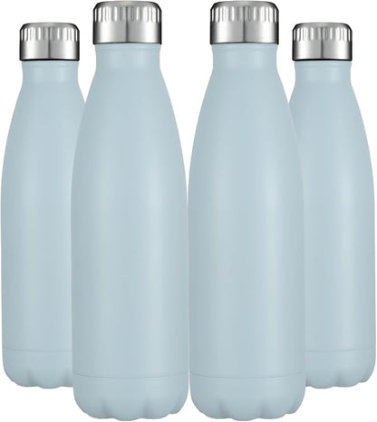 HASLE OUTFITTERS 17oz Stainless Steel Water Bottles Bulk, Vacuum Insulated by HASLEOUTFITTERS