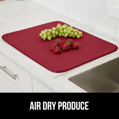 GORILLA GRIP Ultra Water Absorbent Microfiber Dish Drying Mat, Quick Dry Thick - Image 9
