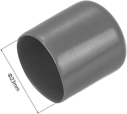 uxcell 20pcs Rubber End Caps 23mm ID Vinyl PVC Round Tube Bolt Cap Cover Screw - Image 3