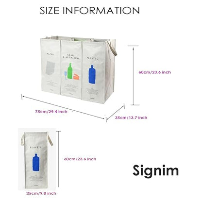 216 Separate Recycling Waste Bin Bags - Image 8