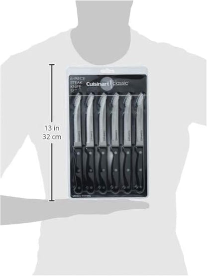 Cuisinart Knife Set, Lightweight, Stainless Steel & Durable, C77TR-6PSK - Image 2