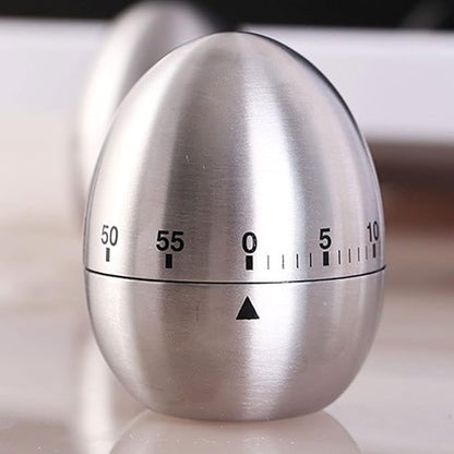 Kitchen Timer for Cooking, Egg Kitchen Timer Stainless Steel Mechanical - Image 3