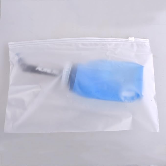 TRIWONDER TPU Soft Folding Water Bottles BPA-Free Collapsible Flask for Hydration Pack - Ideal for Running Hiking Cycling Climbing (350ml/11.83oz)