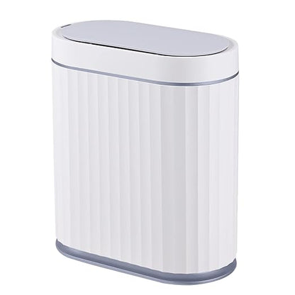ELPHECO Bathroom Trash can Motion Sensor, AutomaticGarbage can, Slim Plastic by ELPHECOUSA