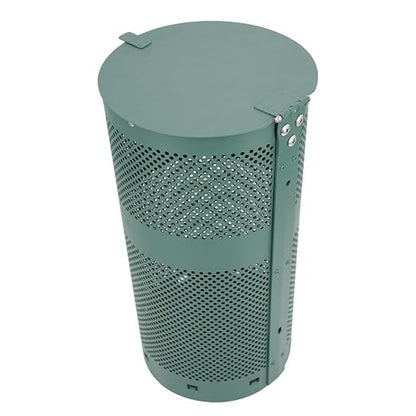 ZERO WASTE USA - Round Outdoor 10 Gallon Dog Waste Station Waste Can - Image 4