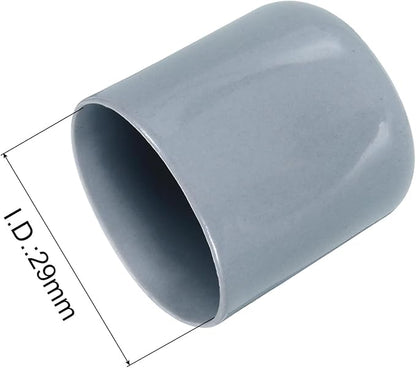 uxcell 20pcs Rubber End Caps 29mm ID Vinyl PVC Round Tube Bolt Cap Cover Screw - Image 3