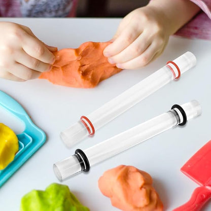 Polymer Clay Roller Tools, Acrylic Rolling Pin - Image 6