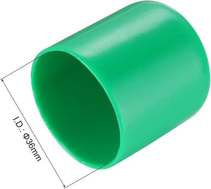 uxcell 20pcs Rubber End Caps 36mm ID Vinyl PVC Round Tube Bolt Cap Cover Screw - Image 3