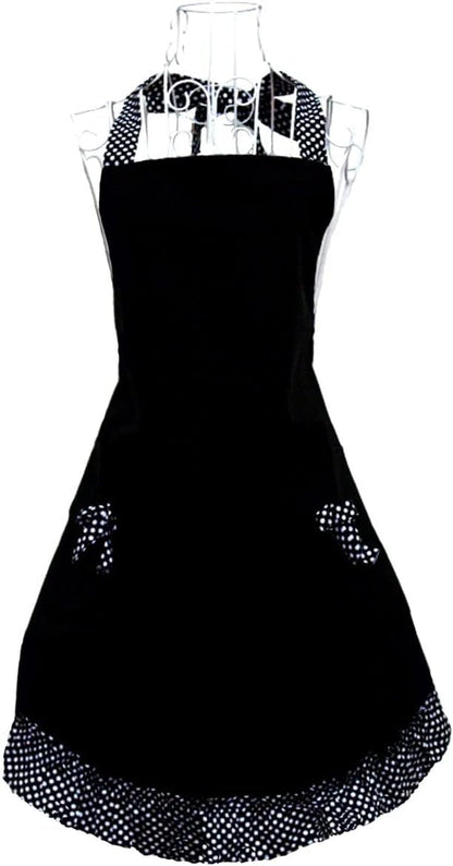 Hyzrz Cute retro Aprons with Pockets by Hyzrz