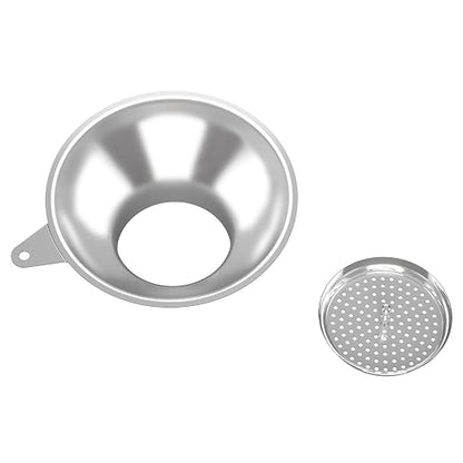 Serinar Stainless Steel Metal Canning Funnel by serinar