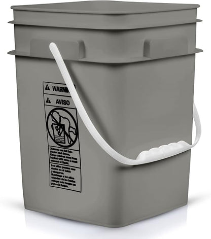 House Naturals 4 Gallon Square Food Grade Bucket Pail - Image 3