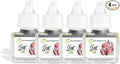 Scent Fill 100% Natural Peppermint Plug in Air Freshener, 4 Scented Oil Refills