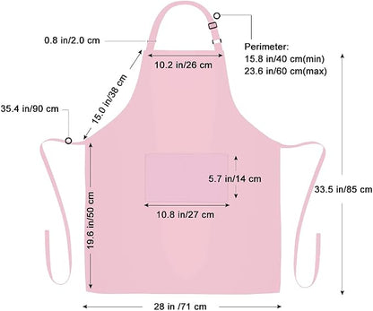 Jubatus 12 Pack 100% Cotton Aprons Bulk - Image 6