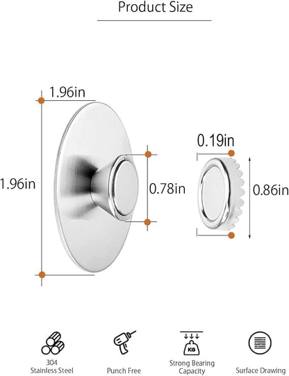 Magnetic Soap Holder Self Draining, Stainless Steel Soap Savers - Image 2
