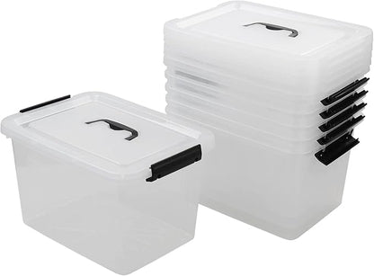 Zopnny 12 Quart Storage Latch Bins - Image 7