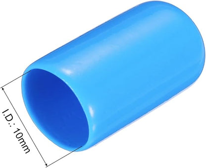 uxcell 20pcs Rubber End Caps 10mm ID Vinyl PVC Round Tube Bolt Cap Cover Screw - Image 3