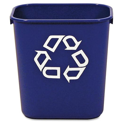 Rubbermaid Commercial Deskside Recycling Container, 3.4-Gallon, by RubbermaidCommercialProducts