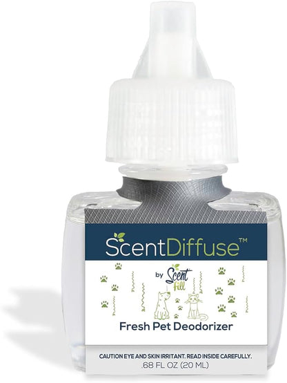 Scent Fill Fresh Pet Plug in Air Freshener, 4 Scented Oil Refills - Image 3