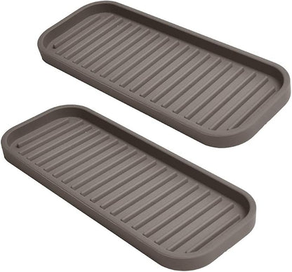 Gosmol Silicone Sponge Holder Kitchen Sink Organizer Tray Dish Caddy Soap by Gosmol