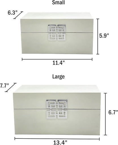 Galt International Storage Box Set Decorative Storage Box w/Hinged Lid Classic - Image 6