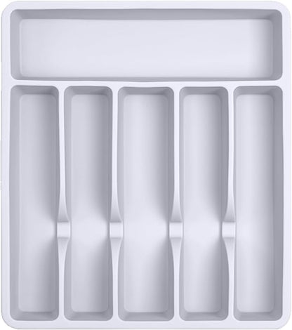 Silicone Silverware Drawer Organizer – Non-Slip Utensil Holder by Pantrymade