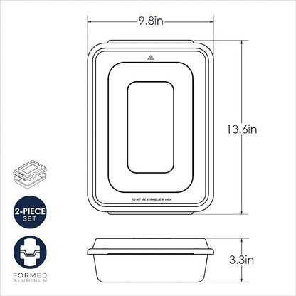 Nordic Ware Natural Aluminum Commercial Cake Pan - Image 8